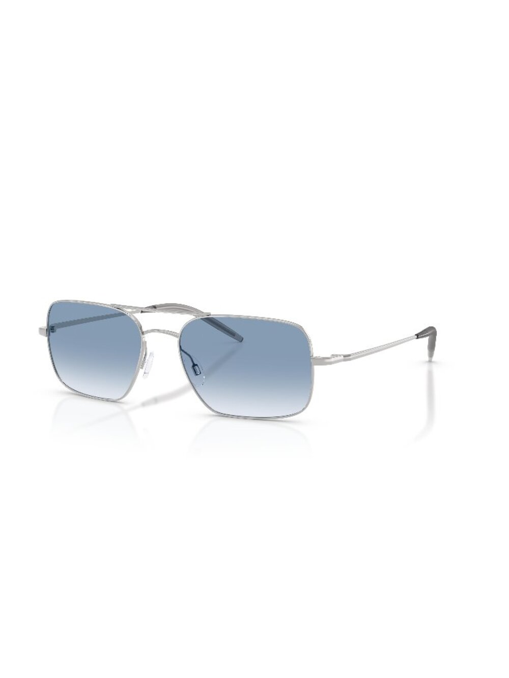 New Oliver Peoples Unisex Sunglasses Silver Metal Frame OV1373S VICTORY II 55